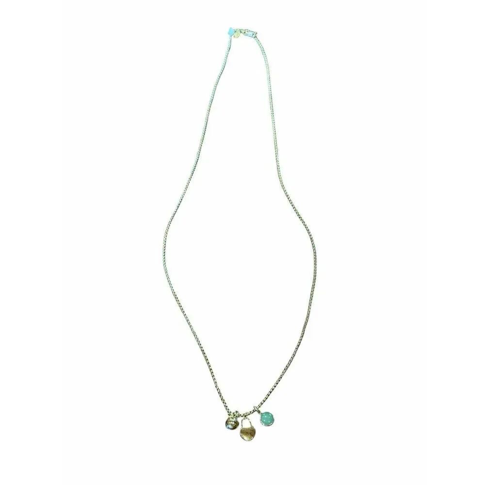 Marlyn Schiff Natural Stone Neclace New